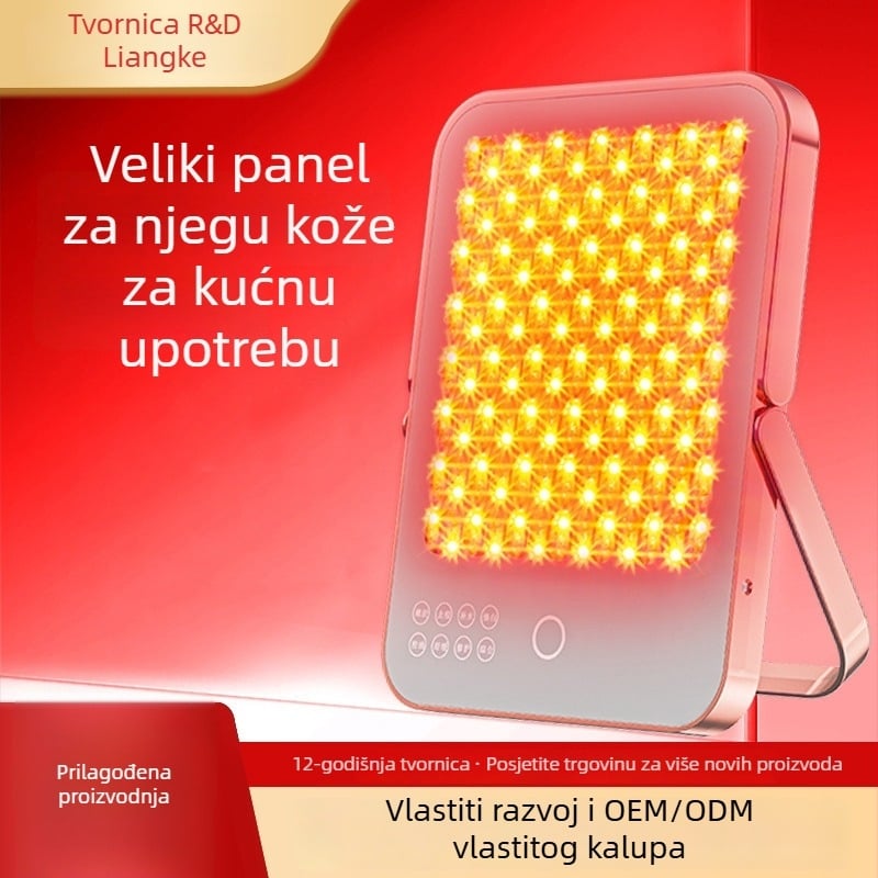 Prijenosni kućni uređaj za svjetlosnu terapiju za obnovu kože, posvjetljivanje i uklanjanje akni (IPX3)