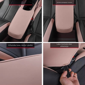 Kožna središnja podložnica za naslon ruke BYD — tanak dizajn, marka Fatiir