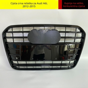 Prednja rešetka za Audi A6L (2012-2015, C7) – ABS plast, ugradnja u branik, težina 3 kg