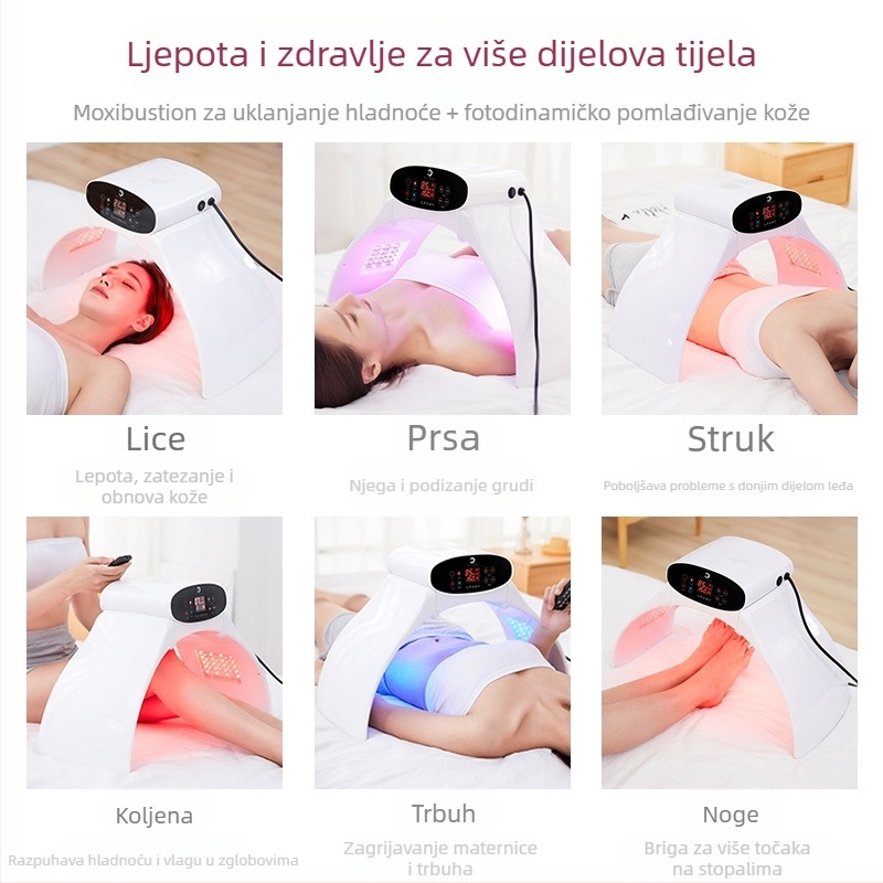 Kućni uređaj za moksibuciju sa spektrometrom, IPX3 vodootporan, bez ugrađene baterije, Hongyide