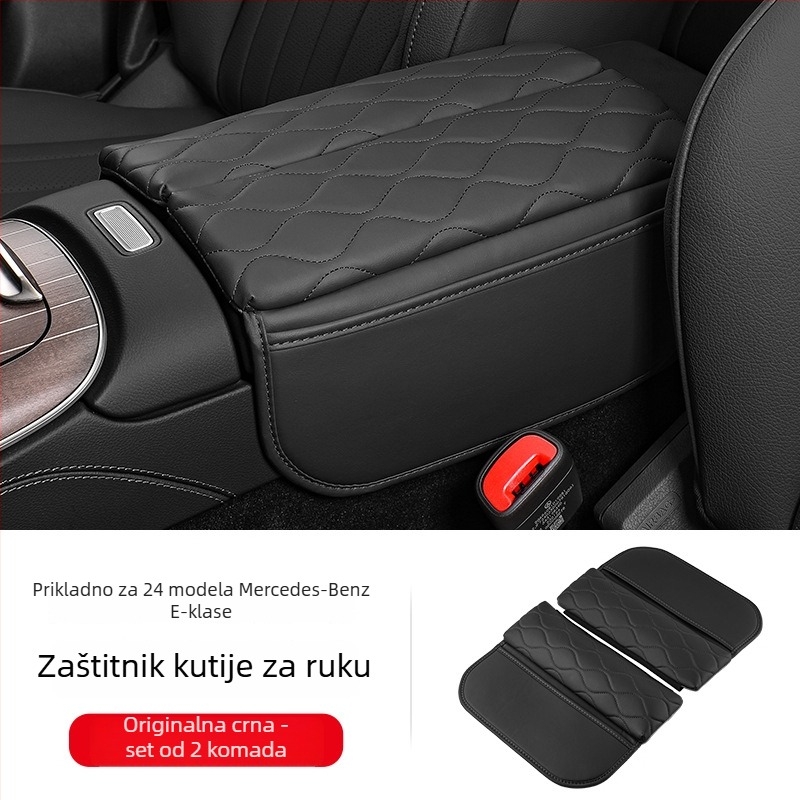Mercedes-Benz središnji naslon za ruku s jastučićem za zaštitu lakta na visini – kompatibilan s E-Class E300L, C-Class C260L i GLC