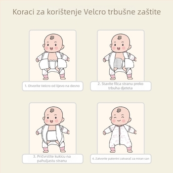 Dječji spavaći vrećica s konstantnom temperaturom, dvostruka konstrukcija, zatvarač, pamuk materijal i punilo od čistog pamuka, za djecu 1–3 godine