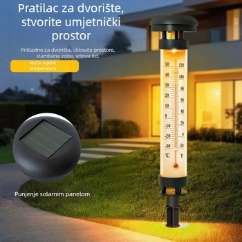 Solarna vanjska svjetiljka, vodootporna, model YZ-1127, 0,5W, kineski stil, osvjetljenje 6–12 sati