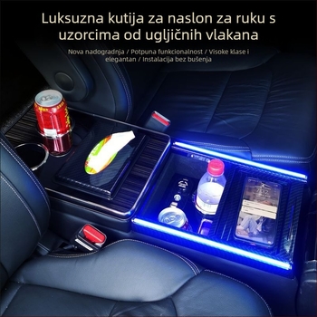 Središnja kutija za pohranu na središnjem naslonu Honda Odyssey i Alison — Marka Luo Lin — Model ADSXK001 — Prilagodba dostupna — Težina 7