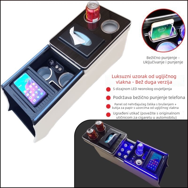 Središnja kutija za pohranu na središnjem naslonu Honda Odyssey i Alison — Marka Luo Lin — Model ADSXK001 — Prilagodba dostupna — Težina 7