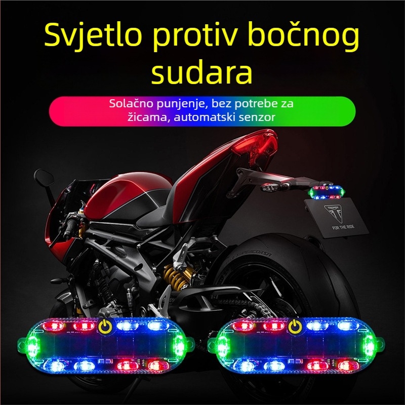Zadnje svjetlo za motocikl, model 102, snaga 1,2 W, svjetlosni tok 3000 lm, struja 1,5 A