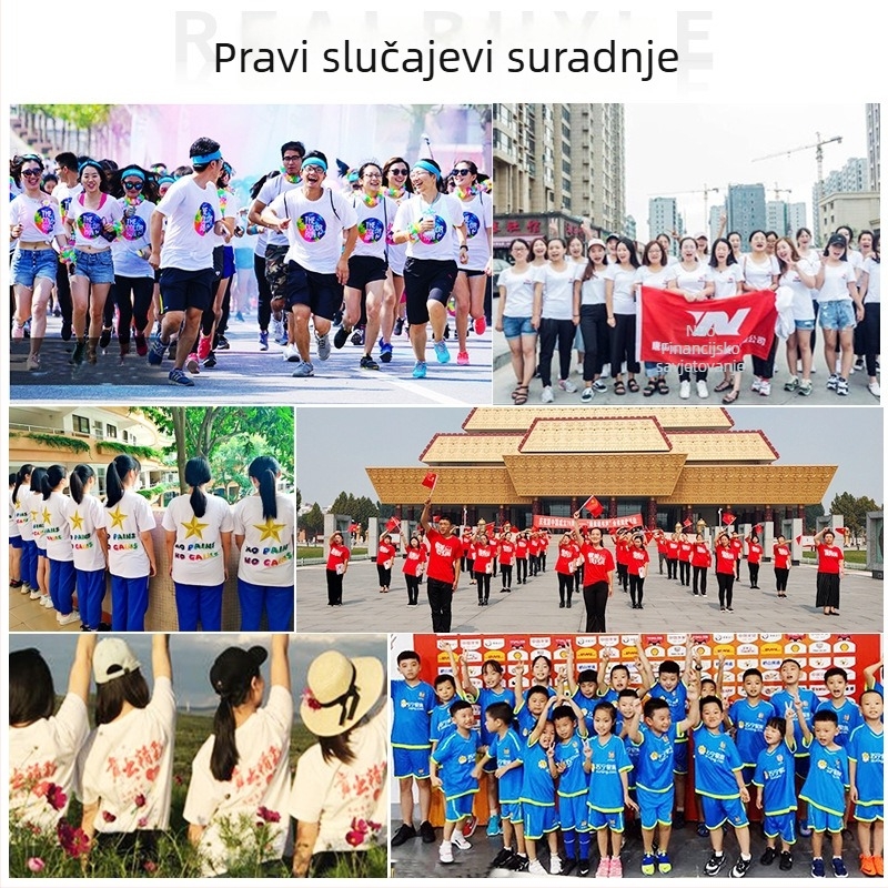 Pamukasta kratkih rukava T-shirt, okrugli izrez, slobodan kroj, 180 g, Tiger Pie