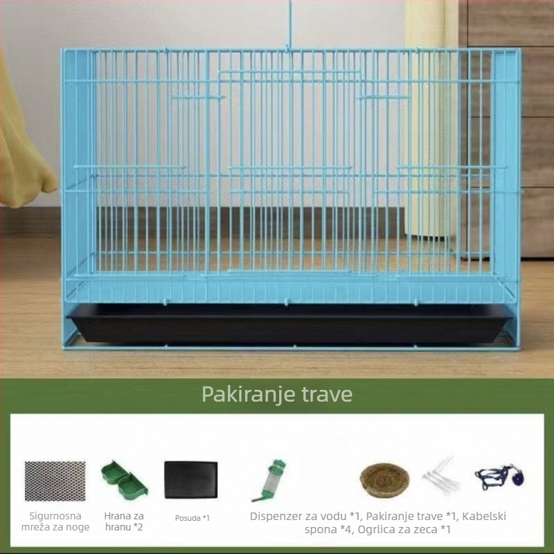 Unutarnja kutija za zečeve i glodavce, žičana konstrukcija (Materijal: Žica; Porijeklo: Drugo; Uvoz: Ne; Kategorija proizvoda: gnijezdo za kućne ljubimce)