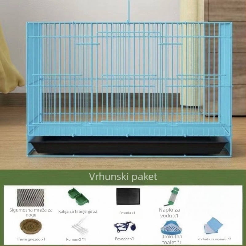 Unutarnja kutija za zečeve i glodavce, žičana konstrukcija (Materijal: Žica; Porijeklo: Drugo; Uvoz: Ne; Kategorija proizvoda: gnijezdo za kućne ljubimce)