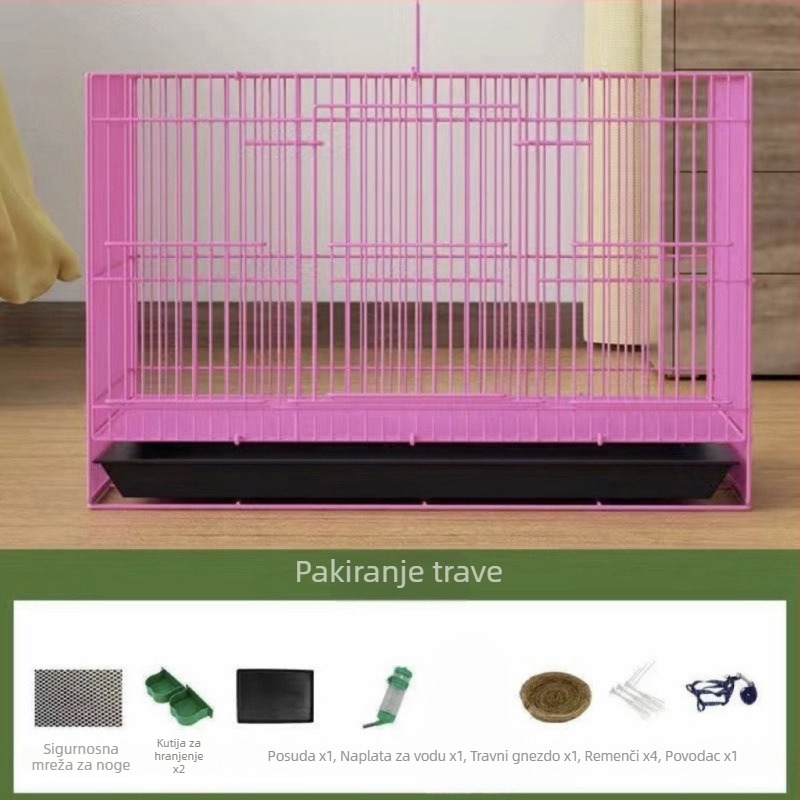 Unutarnja kutija za zečeve i glodavce, žičana konstrukcija (Materijal: Žica; Porijeklo: Drugo; Uvoz: Ne; Kategorija proizvoda: gnijezdo za kućne ljubimce)