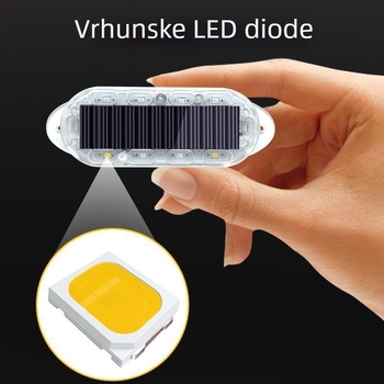 Solarno upozoravajuća stražnja stroboskop za kamione, LED svjetlo 10–15W, 36V, magnetska zaštita od krađe