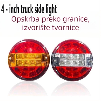Automobilska stražnja svjetla, LED burger svjetlo, 12/24V, 5.5W, 300lm, LED, 6000K