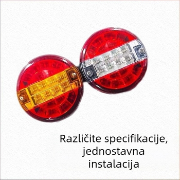 Automobilska stražnja svjetla, LED burger svjetlo, 12/24V, 5.5W, 300lm, LED, 6000K
