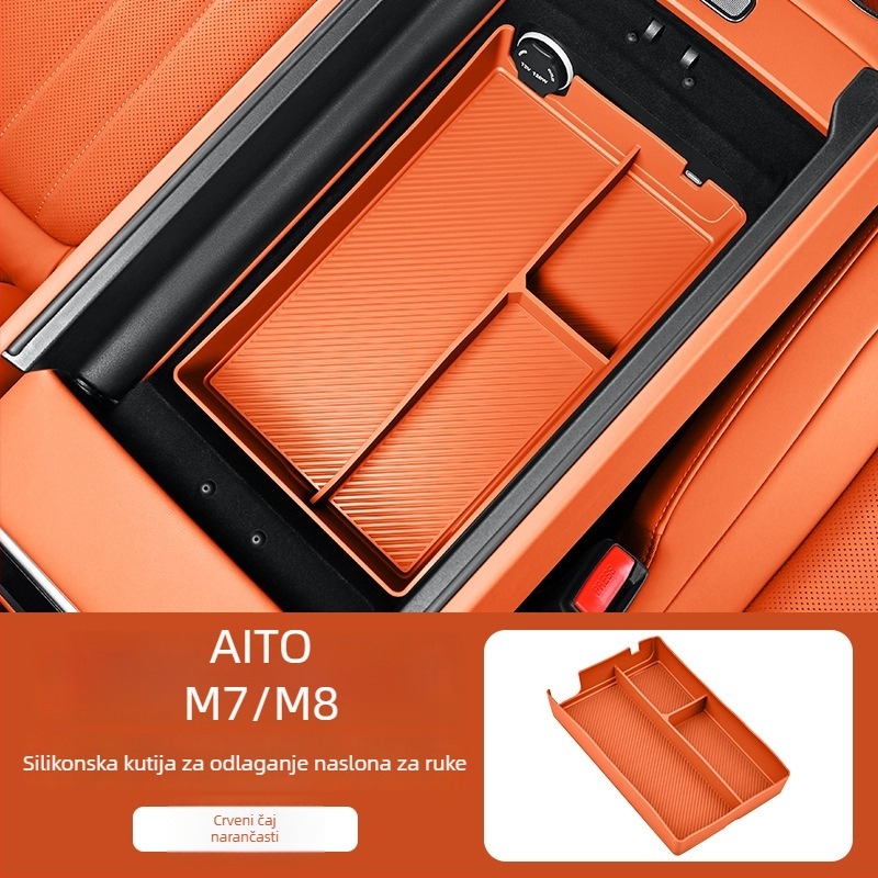 Silikonska podloga za držač naslona za ruku Wenjie M7M8 – Marka Shanshi – Broj proizvoda Wenjie M7M8 Armrest Storage Pad