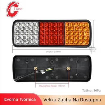 LED stražnje svjetlo za automobil 12V/24V, 30W, 6000K, univerzalno