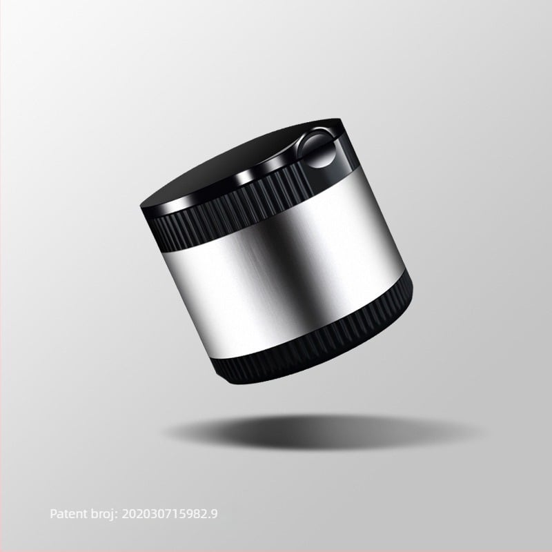 Metalna pepeljara za automobil s poklopcem, univerzalna, za različite scenarije, Grade A, 160 g, marka Car Card Bowl, završna obrada: brušenje, mogućnost prilagodbe