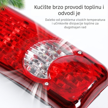 LED stražnje svjetlo za kamione, 12V, 13.8W, 2835 LED, 12500 lm, 8700K