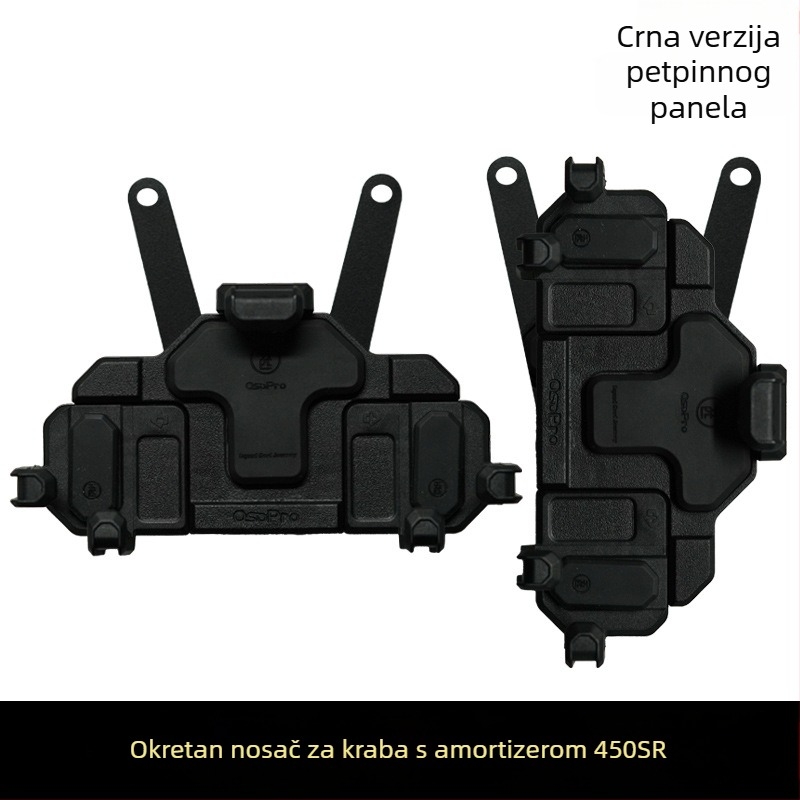 Držač za telefon za motocikl s rotirajućim nosačem navigacije i otpornošću na vibracije