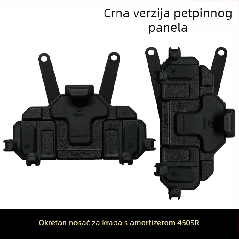 Držač za telefon za motocikl s rotirajućim nosačem navigacije i otpornošću na vibracije