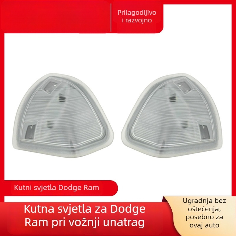 LED signalno svjetlo za retrovizor Dodge Ram 1500/2500, ABS, 12V, 5W