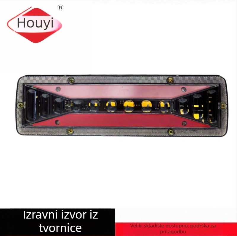 131-LED stražnje svjetlo za kamione i poljoprivredna vozila, 6W, 12–24V, 0,3A, 250 lm, PS/PP/ABS