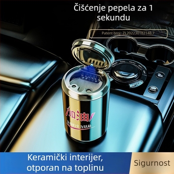 Automobilski pepelnjak, keramički, model 001, proces lijevanja, težina 250 g, klasa AAAAA