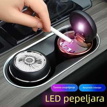 Automobilski pepalnik - Materijal: Metal+ABS, Marka: yeleno/Yanilu, Model: Pepalnik, Težina: 225 g, Proizvodni proces: Lijevanje