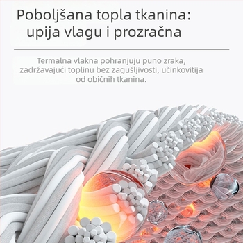 Dječji vreća za spavanje s regulacijom temperature, debela za jesen i zimu, rastuća veličina, za sve sezone