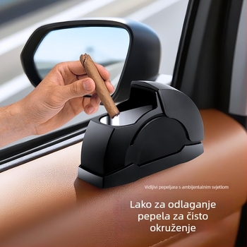 Auto pepeljara s otporom na vjetar – plastika, proizvodnja: taljenje, težina: 1, mogućnost prilagodbe