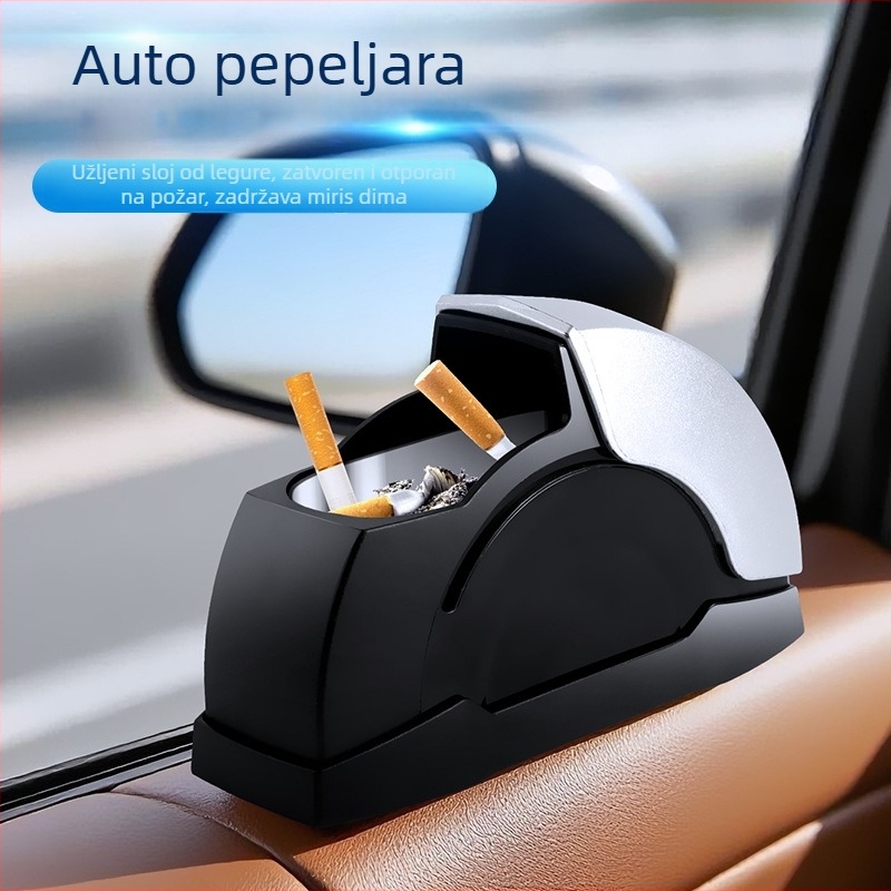 Auto pepeljara s otporom na vjetar – plastika, proizvodnja: taljenje, težina: 1, mogućnost prilagodbe