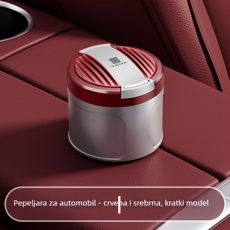 Vehicle Domain plastični automobilski pepelnik, model 005, težina 200 g, dvostruka namjena kod kuće i u vozilu, mogućnost prilagodbe