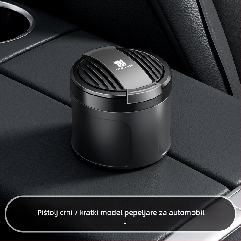 Vehicle Domain plastični automobilski pepelnik, model 005, težina 200 g, dvostruka namjena kod kuće i u vozilu, mogućnost prilagodbe