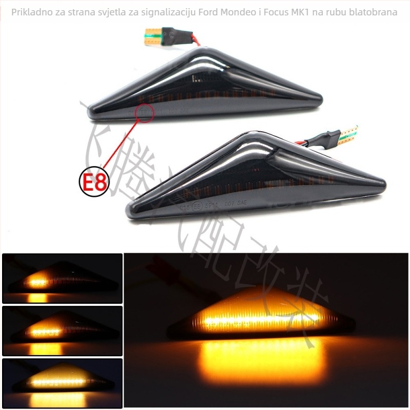 Feiteng LED bočno svjetlo sa signalom Ford Mondeo MkIII 2000-2007, 12V, 5W, 50.000h