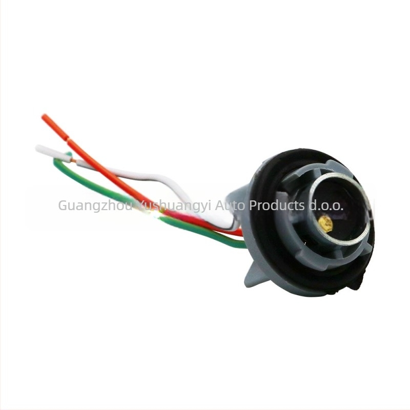 Univerzalni LED auto konektor utičnice 1156/1157 BA15S PY21W, držač svjetla za signalizaciju/frenu (Model S25T; Broj dodatka S25AB; Materijal ABS; Životni vijek 500000)