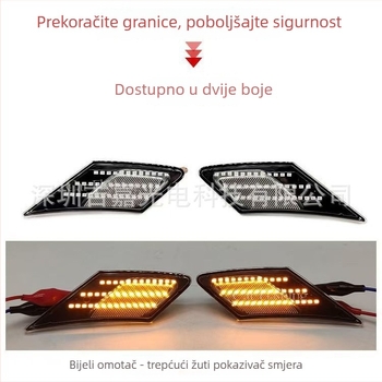 LED bočna svjetla za Subaru BRZ / Toyota FT86 GT86, ABS+LED, 5W, 12V, 6500K, 50000 h