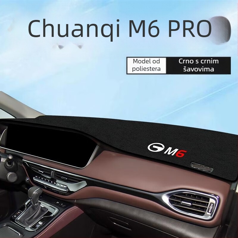 PRO sunčev jastučić za ploču automobila – GAC Trumpchi M6 (GM6) – poliester vlakna