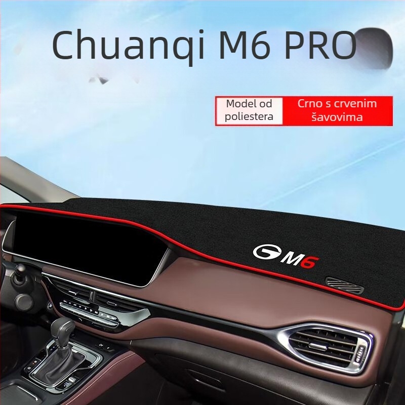 PRO sunčev jastučić za ploču automobila – GAC Trumpchi M6 (GM6) – poliester vlakna