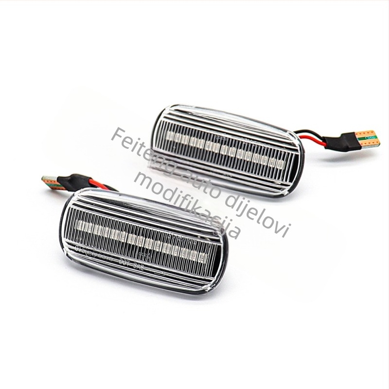 LED bočno svjetlo blatnika za Audi A3/S3 8P, A4, A6, S4, S6, B6–B8, C5 — LED osvjetljenje, 8W, 12V, 3400K, 5000h