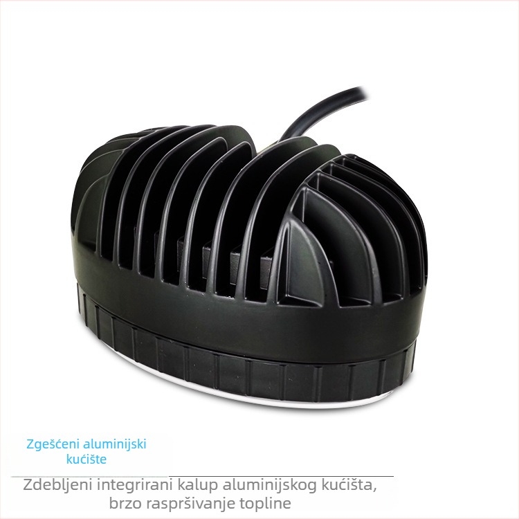 LED upozoravajuće svjetlo za viljuškar, 8W, 12-60V, LM-2108, kućište od PC-a i aluminijske legure, vijek trajanja 10000h