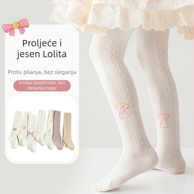 Dječje tajice za djevojčice: tanke jacquard mrežaste, prozračne, s vezom, bez kostiju
