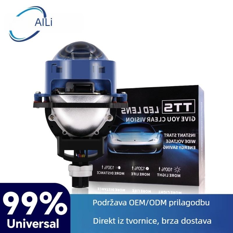 P02 Bi-Xenon LED prednja svjetla za auto, 65W, 12000 lm, 12V, univerzalni