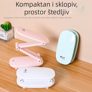LED stolna lampa za djecu s USB punjenjem, sklopivi dizajn, dodirna kontrola, ugrađena litijska baterija, CRI ≥90
