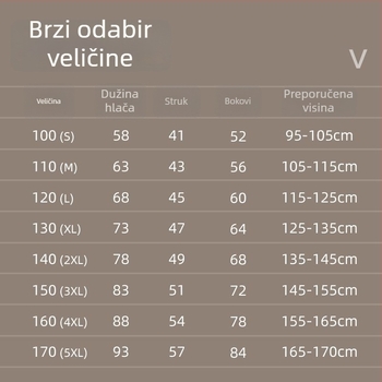 Dječje Shark Pants – fleece podstava, zimske joga hlače, najlon 75,4%