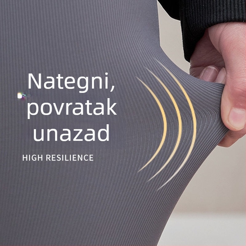 Dječje Shark Pants – fleece podstava, zimske joga hlače, najlon 75,4%