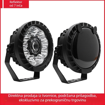 Kružni LED far za off-road vozilo – 50W, 12V, 4000 lm, aluminijsko kućište