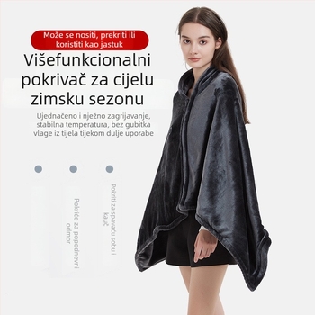 Električna deka za zimu – Farley baršun, poliester vlakno, 500 g