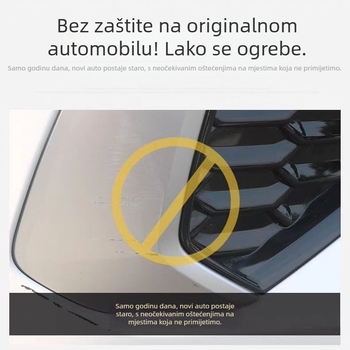 Audi A3 2021-2024 vanjski okvir mrežaste gril, ABS plast, ugradnja na blatnik, težina 3,7 kg