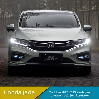 LED dnevna svjetla za Honda Jade 2017-2018, 24W LED, prednja svjetla za maglu, nije sastavljeno