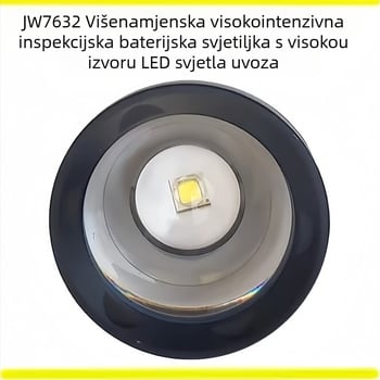 JW7632 Ručna LED svjetiljka s teleskopskim fokusom, Cree LED, bežično punjenje, 18650 baterija, IP66, domet 200 m