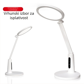 Lampa za učenje na stolu s zaštitom očiju, protiv kratkovidnosti, dodirno upravljanje, CRI 95+, punjiva baterija